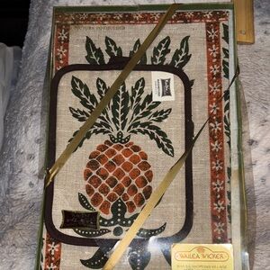 Pineapple Print Kitchen Set